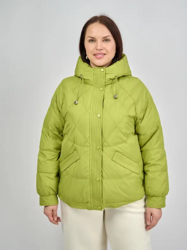 Пуховая куртка ЭттоПлюс 2553 Размер 48-54 фото 1