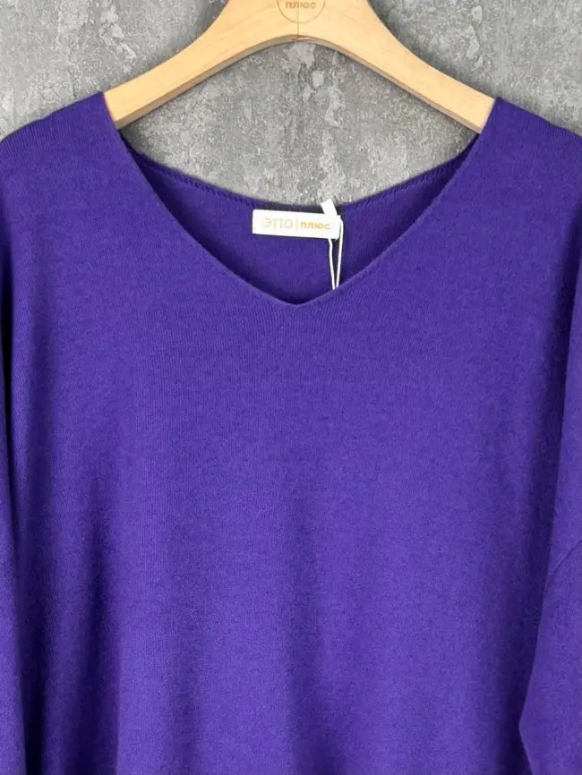 Джемпер 20241 ЭттоПлюс Размер 50-58 фото 24