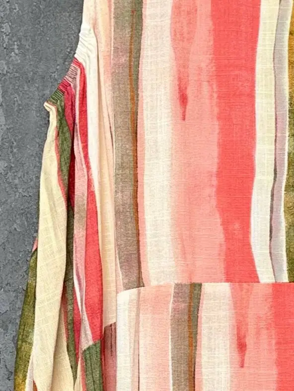 Сарафан в полоску ЭттоПлюс 0026-1 размеры 50- 62 фото 11