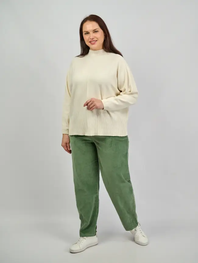 Брюки вельвет ЭттоПлюс 25271 Размеры 54-60 фото 35