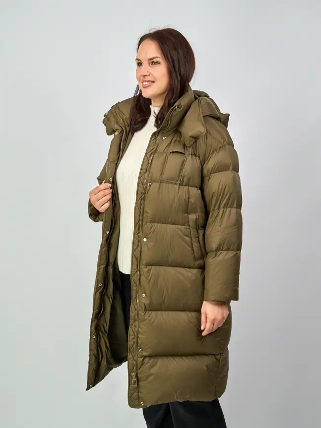 Пальто 3009 Размер 48-54 фото 4