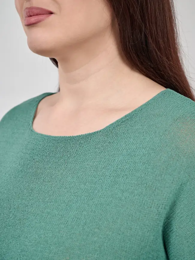 Джемпер облегченный ЭттоПлюс 25107-1 Размер 50-58. фото 107