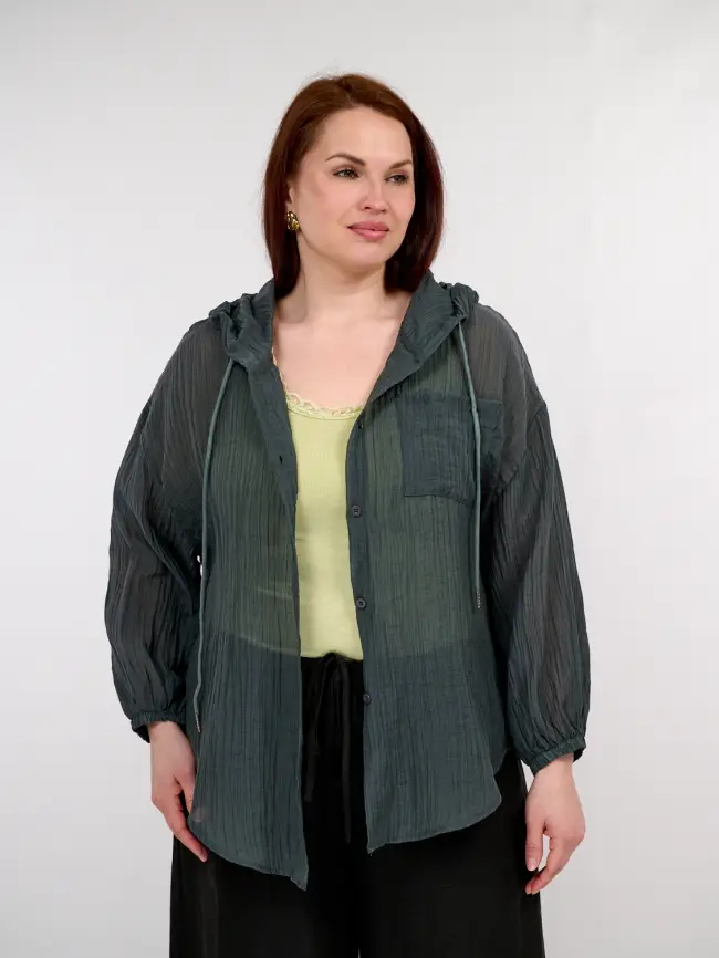 Пыльник рубашка 8026 Размер 50-58 фото 90