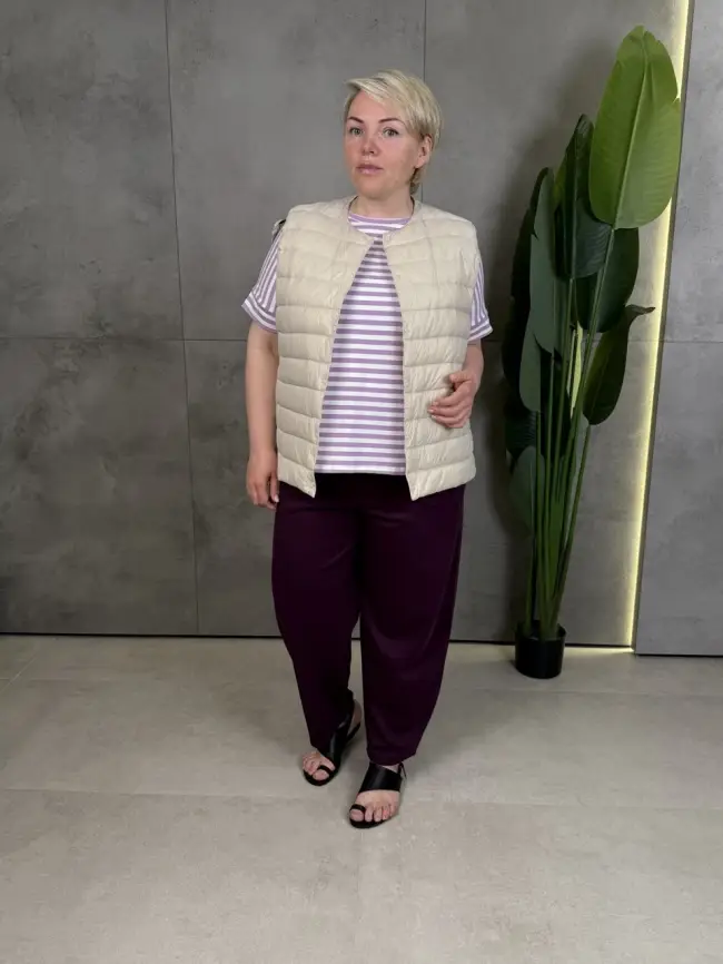 Футболка в полоску ЭттоПлюс 010-1 Размер 50-58 фото 58