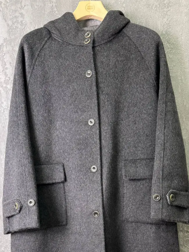 Пальто с капюшоном 2234 фото 2