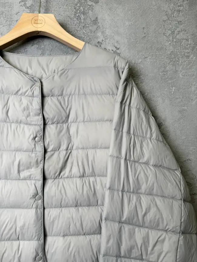 Легкая пуховая куртка 8802 Размер 46-56 фото 34