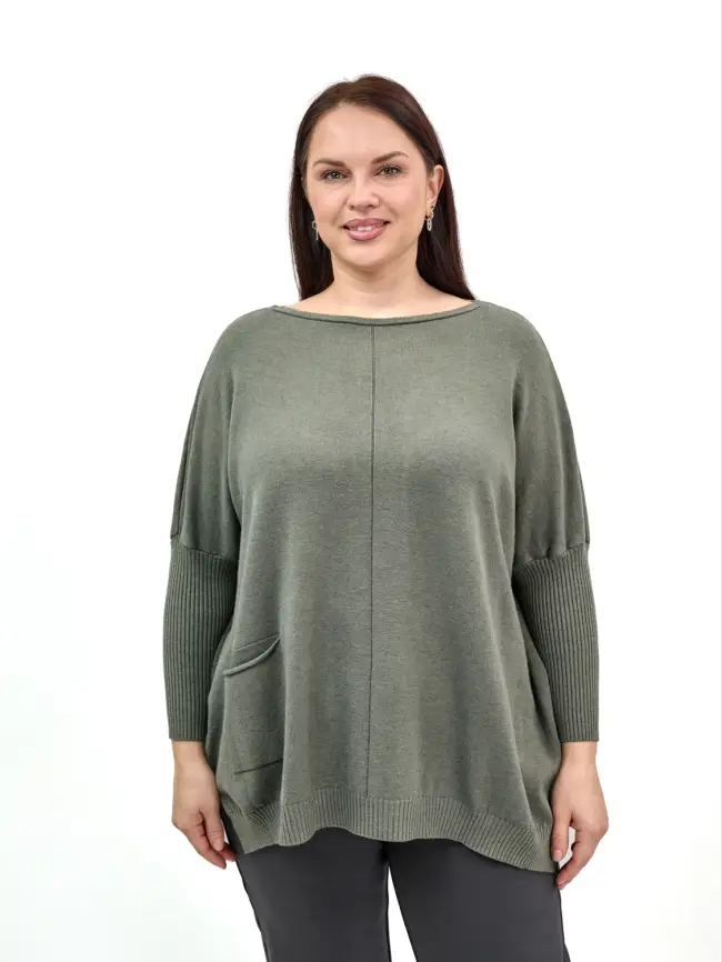 Джемпер 1444 Италия Размер 50-58 фото 3