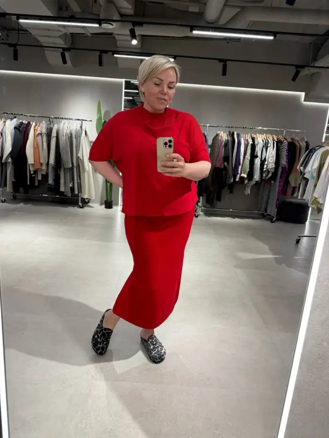 Юбка-карандаш ЭттоПлюс 272 Размер 50-54 фото 62