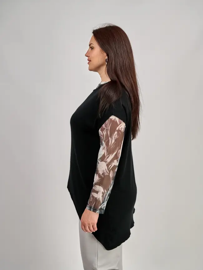 Жилет асимметрия 24339 Размер 52-58 фото 3