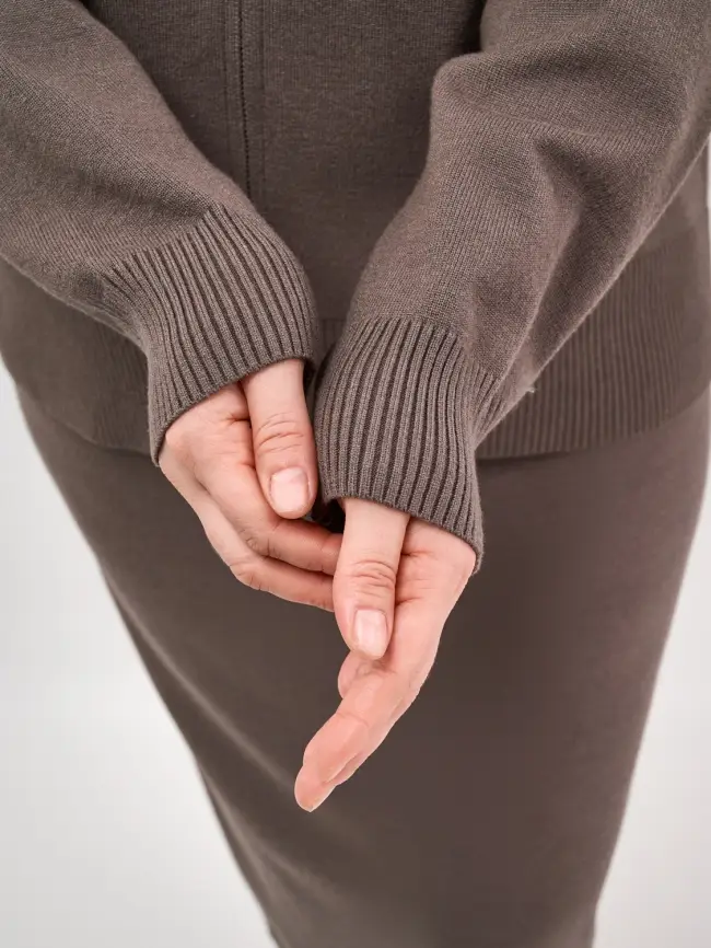 Кофта на молнии 25411 ЭттоПлюс Размер 50-58 фото 65