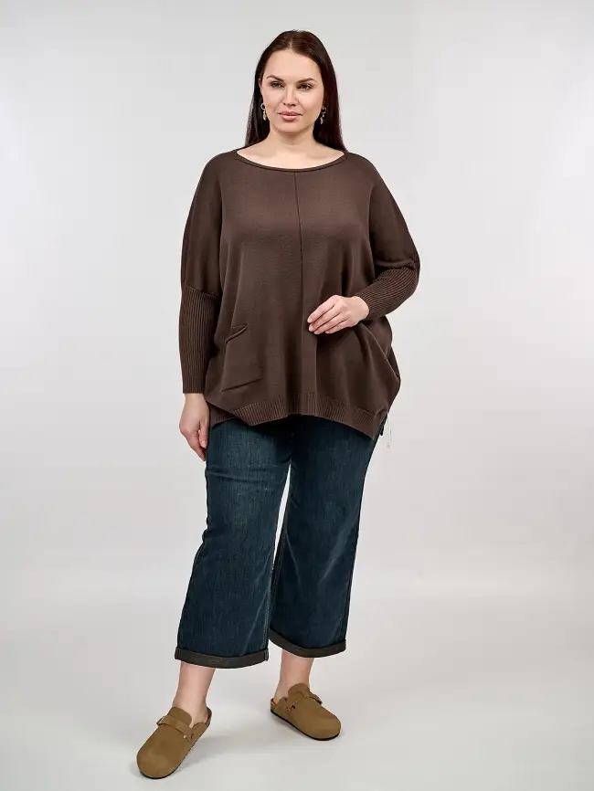 Джемпер 1444 Италия Размер 50-58 фото 81