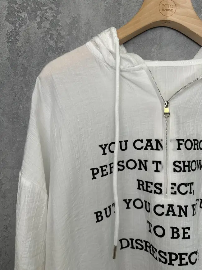 Футболка с капюшоном 8053 Размер 50-58 фото 8