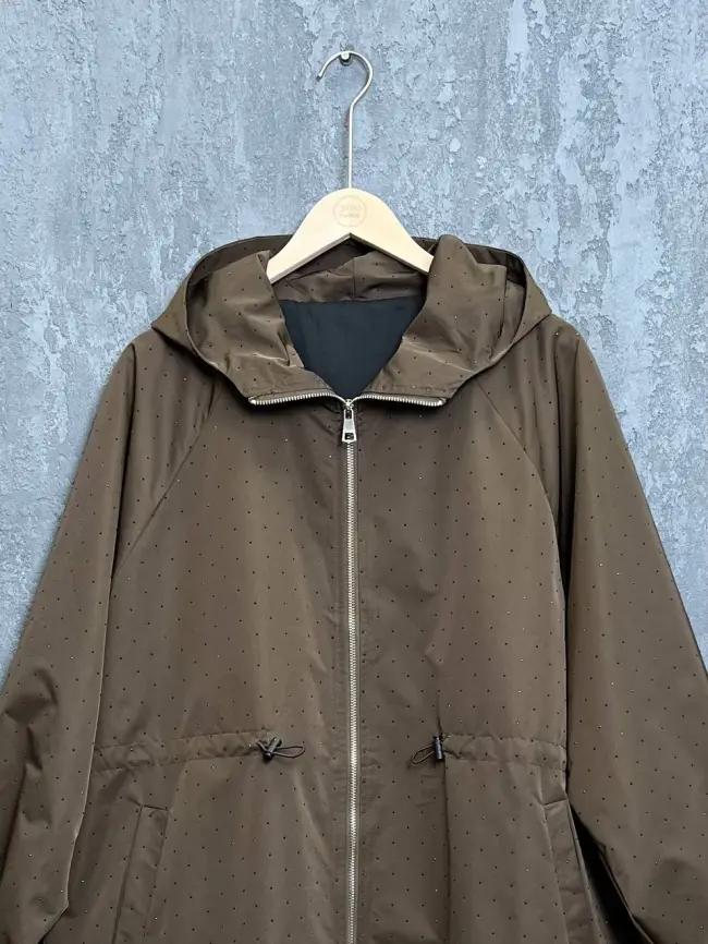 Ветровка со стразами 1633 Размер 50-58 фото 30