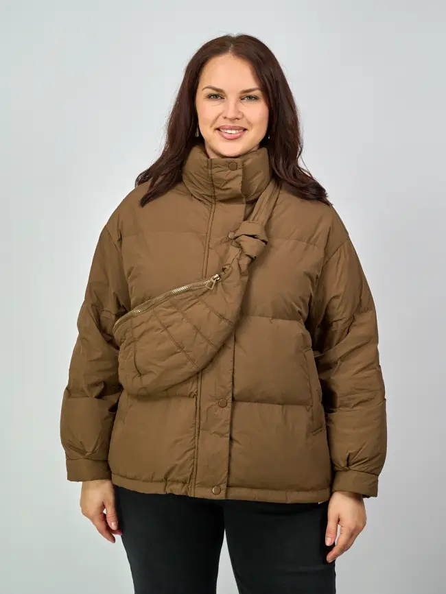 Куртка+сумка 5004 Размер 48-56 фото 2