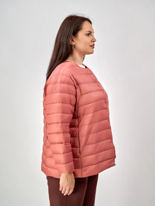 Легкая пуховая куртка 8802 Размер 46-56 фото 56