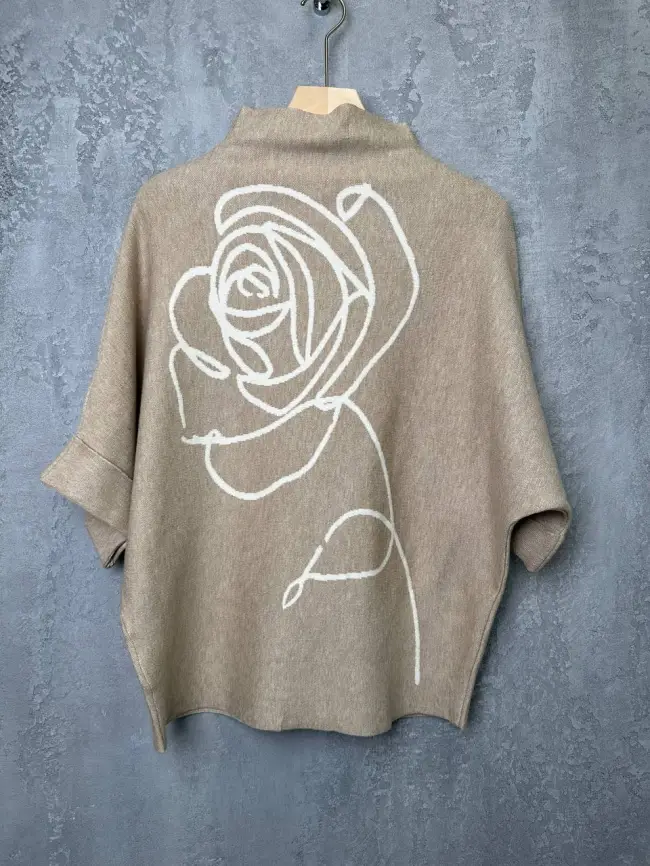 Джемпер "Роза" 893 Размер 48-56 фото 9