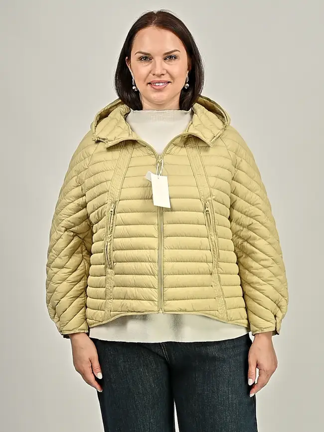 Куртка пуховая легкая 8184 Размер 48-58 фото 1