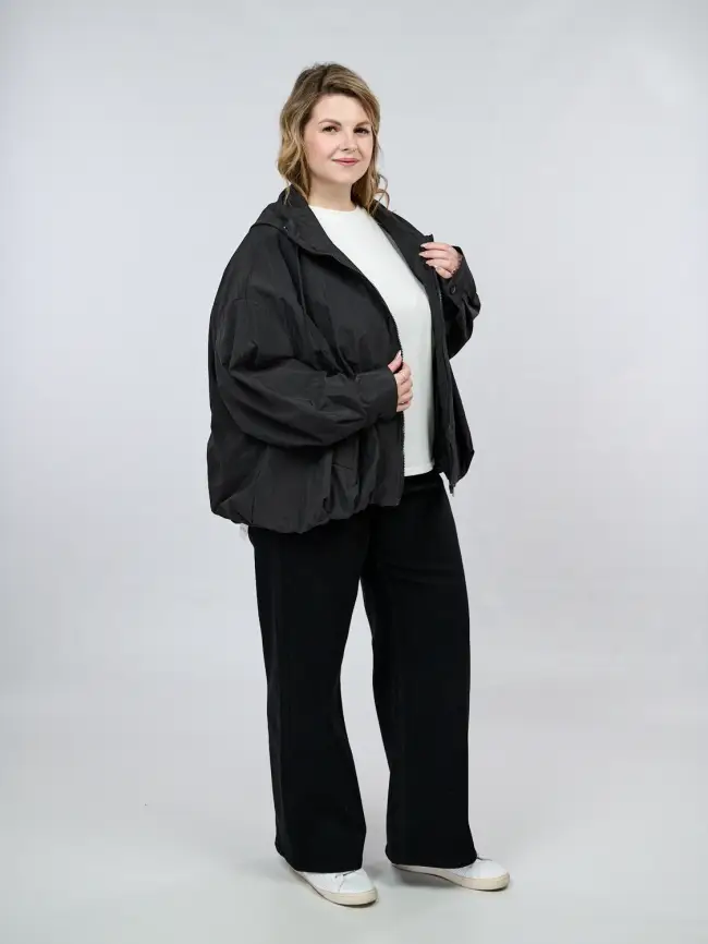 Ветровка облегченная с капюшоном 25185 Размер 52-58 фото 85