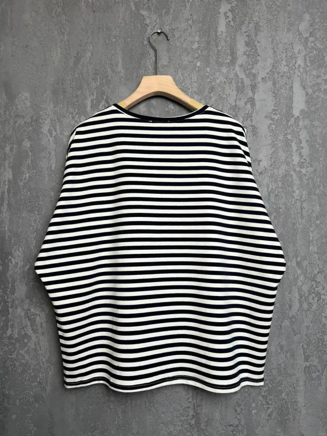 Футболка полоска ЭттоПлюс 33415 Размеры 50-58 фото 49