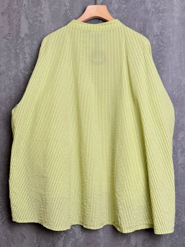 Рубашка фонарик Италия 3160 полоска Размер 52-58 фото 69