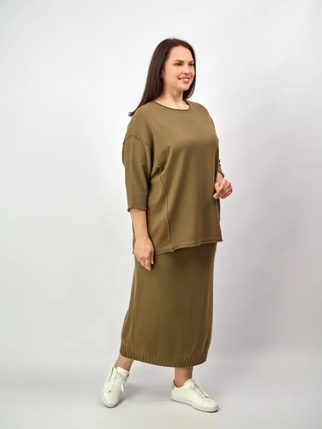 Юбка ЭттоПлюс 665 Размер 50-58 фото 104