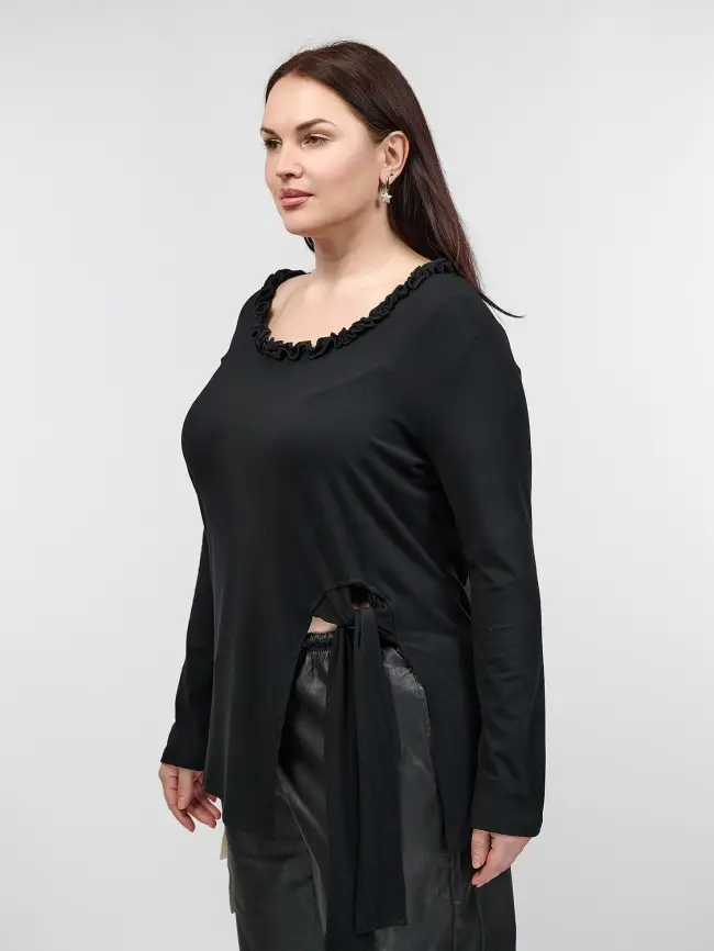 Блузка трикотажная 0217 Размеры 50-58 фото 22