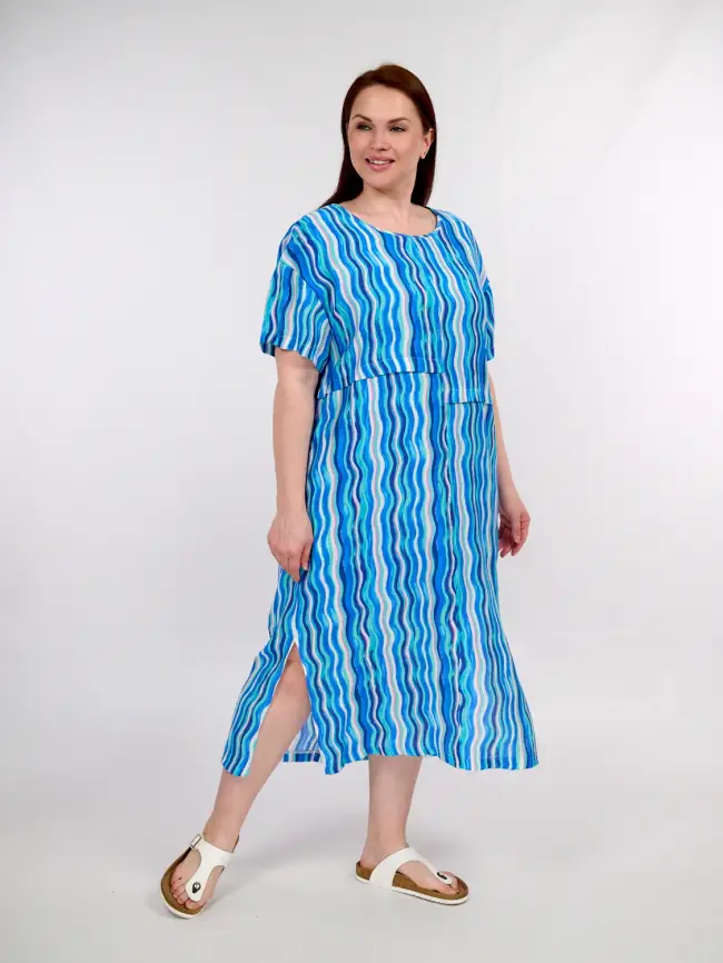 Платье летнее ЭттоПлюс 043 Размеры 50-58 фото 24