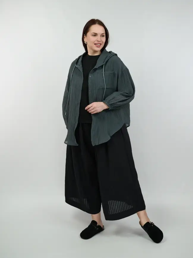 Кюлоты 88273 Батал Размеры 54-60 фото 16