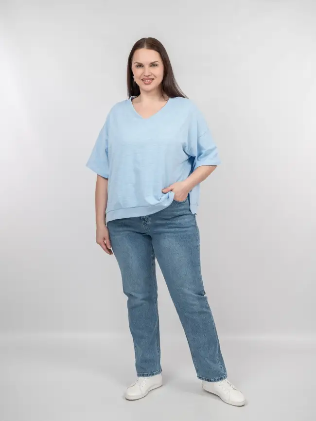 Джинсы 25266 ЭттоПлюс Размер 50-56 фото 24