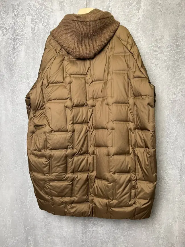 Пальто с вязаным капюшоном №2 8893 Размер 50-56 фото 8