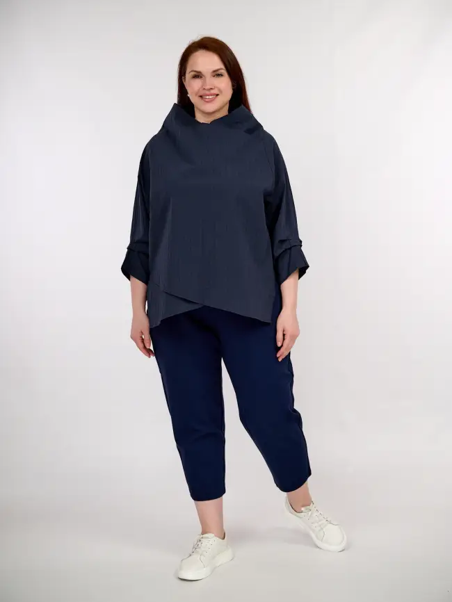 Блуза 33491 ЭттоПлюс Размер 50-58 фото 37