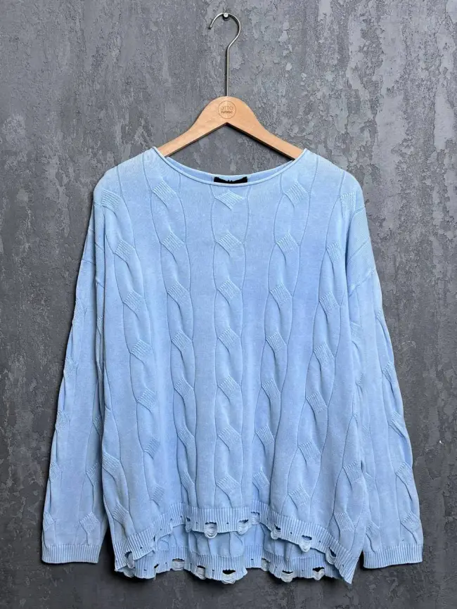 Джемпер Италия с круглым горлом 3388 Размер 50-58 фото 72