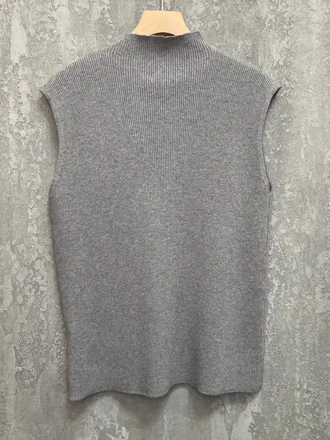 Джемпер без рукавов ЭттоПлюс 876 Размер 54-58 фото 25