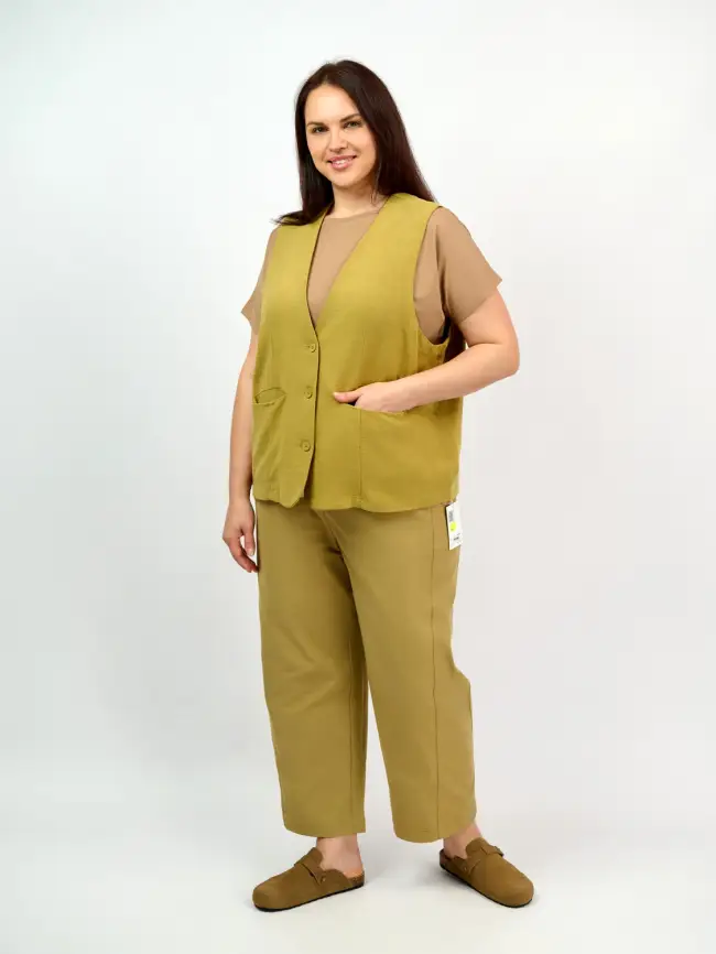 Брюки 7/8, арт. 1286 Размер 50-56 фото 23