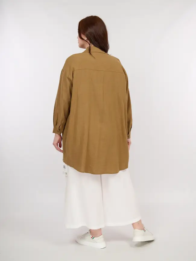 Рубашка-кардиган 6018 Размер 50-58 фото 3