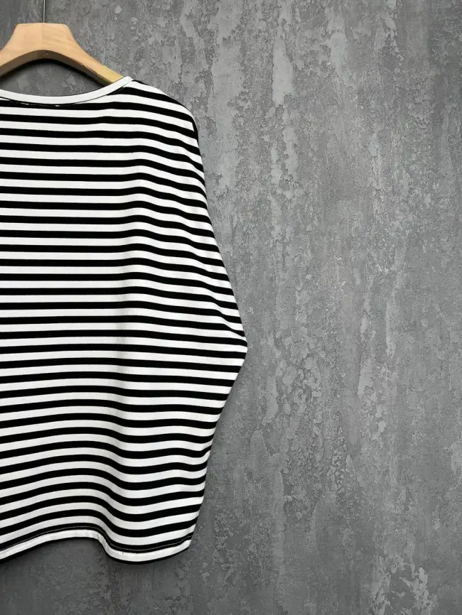 Футболка полоска ЭттоПлюс 33415 Размеры 50-58 фото 67