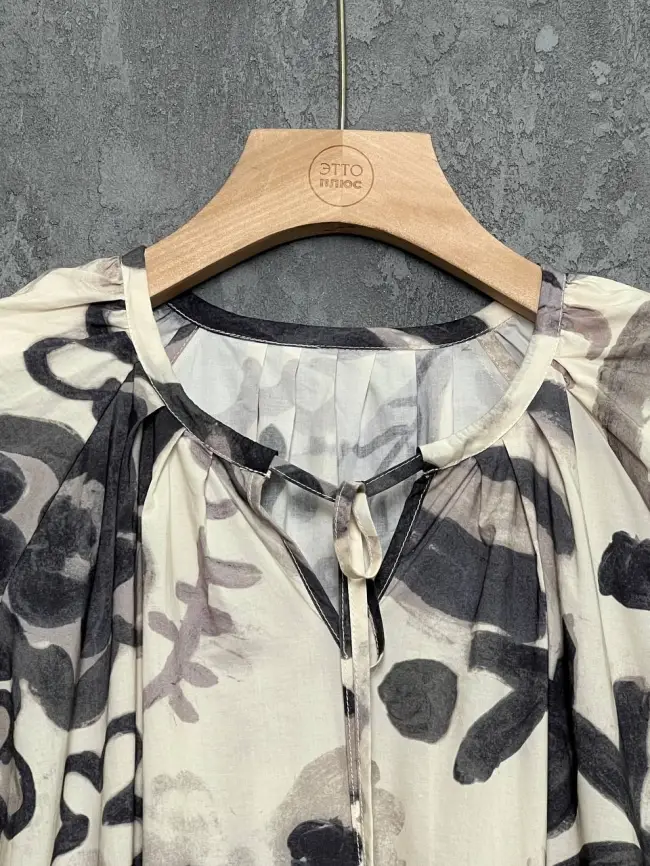 Платье с принтом 26180 размеры 50- 58 фото 6