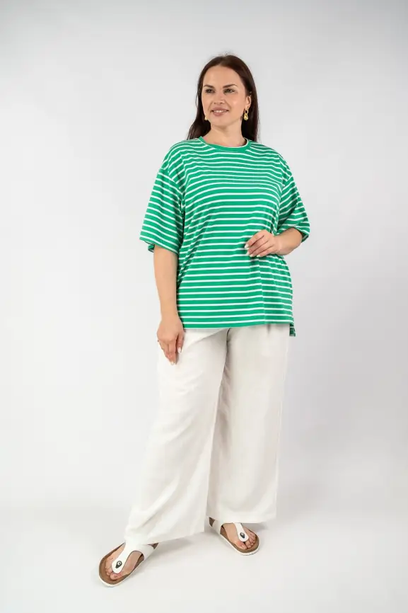 Футболка в полоску ЭттоПлюс 034 Размер 50-58 фото 51