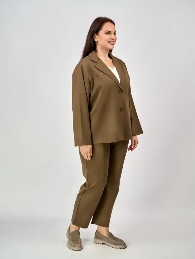 Брючный костюм ЭттоПлюс 9394 Размеры 48-58 фото 42
