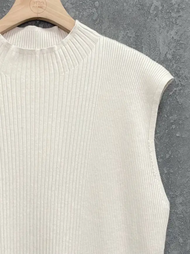 Джемпер без рукавов ЭттоПлюс 876 Размер 54-58 фото 53