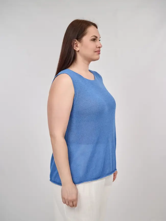 Топ трикотажный облегченный ЭттоПлюс 25108 Размер 50-60 фото 76