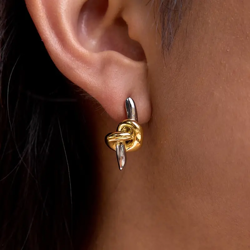 Серьги Узел Б0225 фото 1