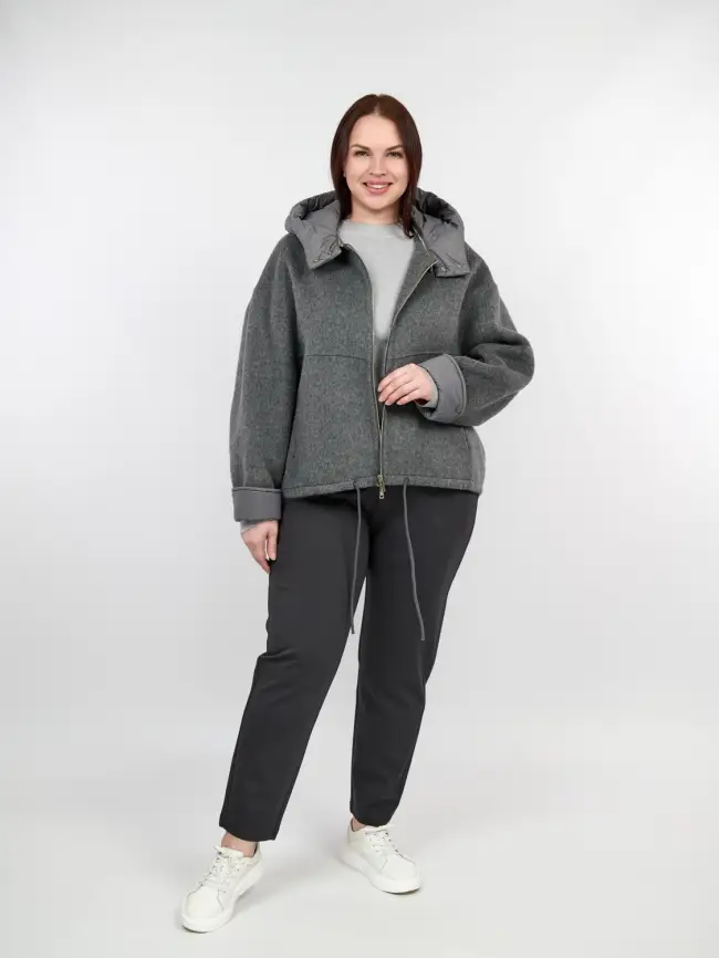 Куртка шерсть ЭттоПлюс 25530 Размер 48-58 фото 21