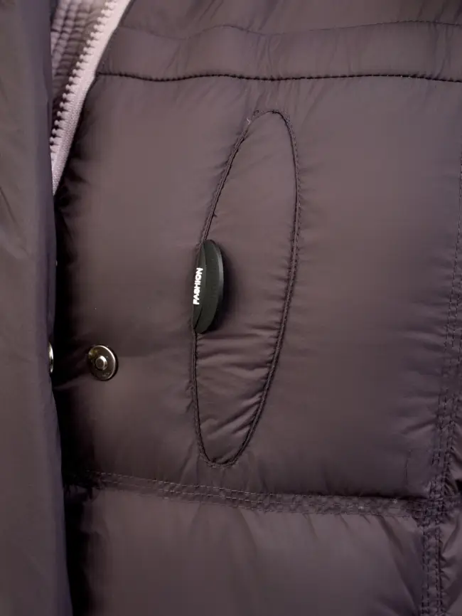 Пуховое пальто 8892 Размер 48-52 фото 7