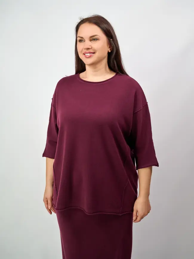 Джемпер ЭттоПлюс 1002 Размер 50-58 фото 73