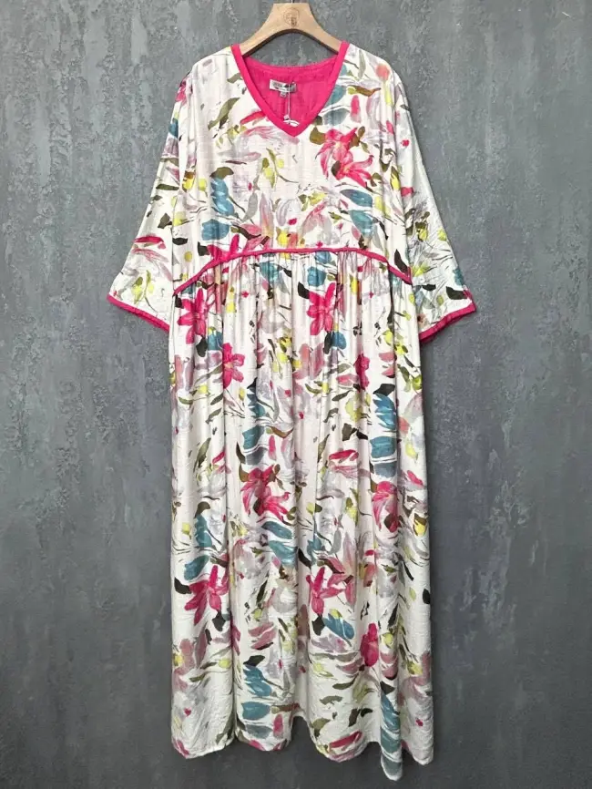 Платье  ЭттоПлюс 30206 размер 52- 58 фото 8