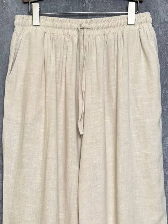 Палаццо лен 25002-2 Размер 54-58 фото 15