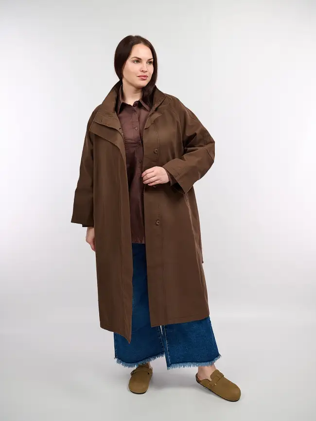 Плащ 6988 Размер 50-58 фото 3