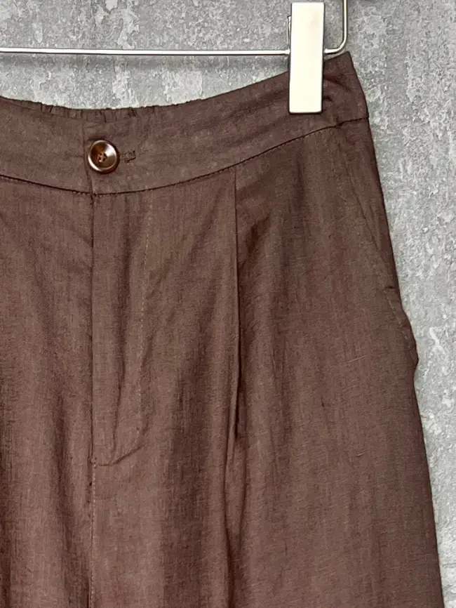 Брюки лен палаццо 25030 фото 14