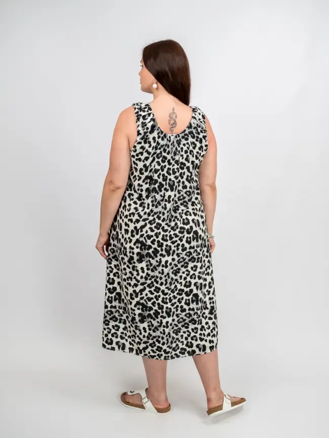 Сарафан ЭттоПлюс 34181-1 размер 52- 58 фото 5